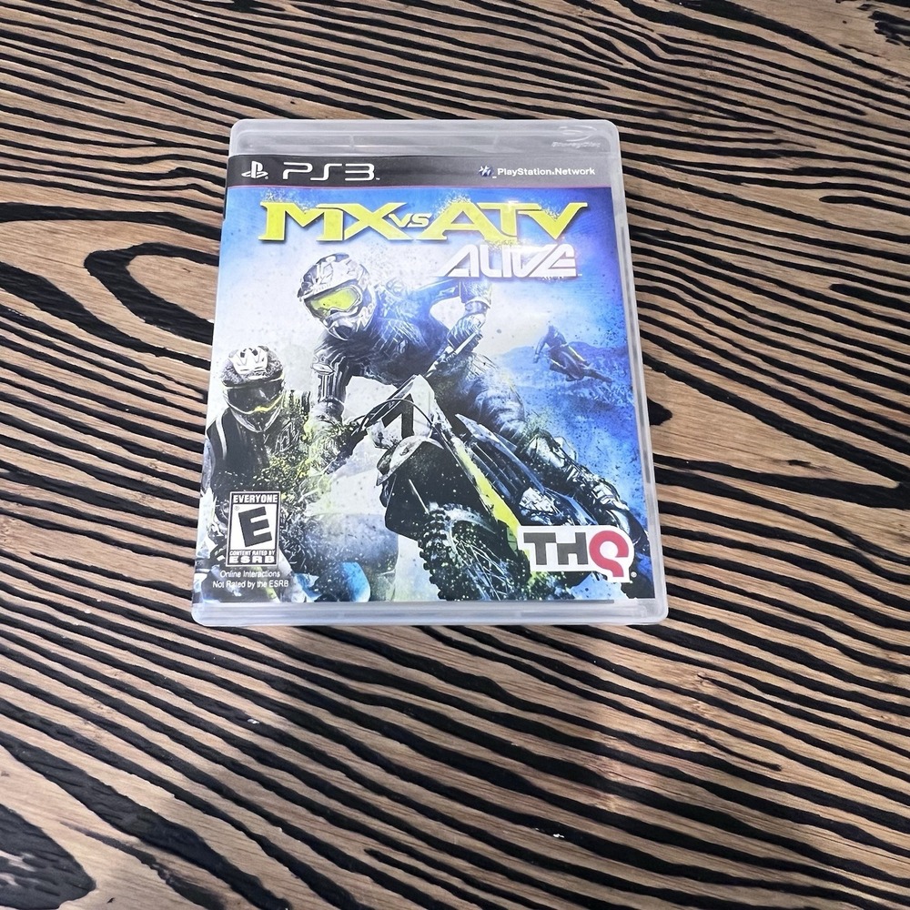 MX vs. ATV Alive video game for the PlayStation 3 console‎